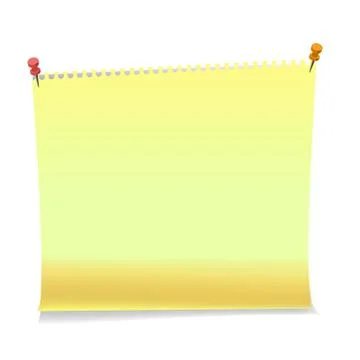 Realistic sticky notes paper sheets templates, reminders Stock Illustration