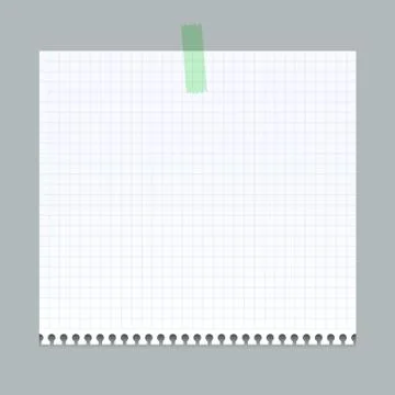 Realistic sticky notes paper sheets templates, reminders Stock Illustration
