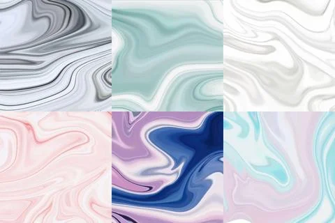 Realistic stone marble rectangular tiles texture. Liquid marble texture des.. Stock Illustration