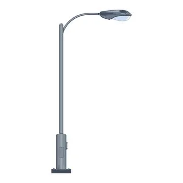 Realistic street light Stock Illustration