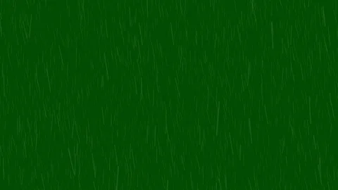 Realistic strong rainfall (rain) VFX with green screen for any kind of Stock Footage