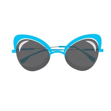 Realistic sun glasses Stock Illustration