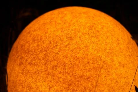 Realistic Sun surface Stock Photos