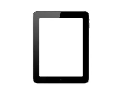 Realistic tablet computer Illustrazione stock