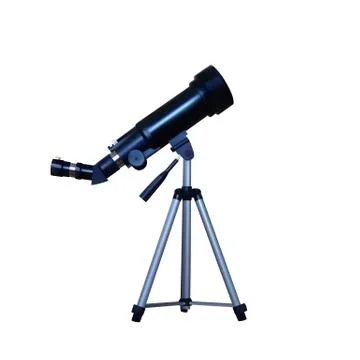 Realistic telescope on a tripod. Stock Illustration