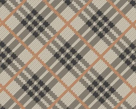 Realistic textile pattern Stock Illustration