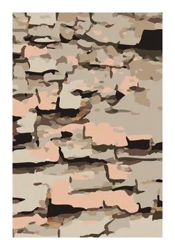 Realistic texture poster with old, rust, grunge, grainy, vintage, worn effect Stock Illustration