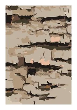 Realistic texture poster with old, rust, grunge, grainy, vintage, worn effect Stock Illustration