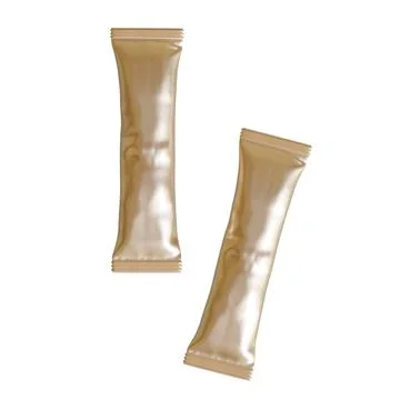 Realistic texture stick  pack for sugar, chili, salt, chili, pepper, coriand Stock Illustration