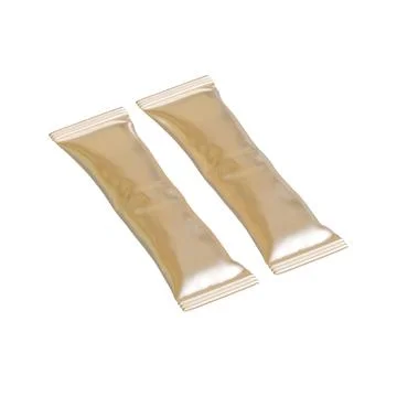 Realistic texture stick  pack for sugar, chili, salt, chili, pepper, coriand Stock-Illustration