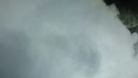 Realistic Trough Clouds Ice Fog Stock Footage 82913962
