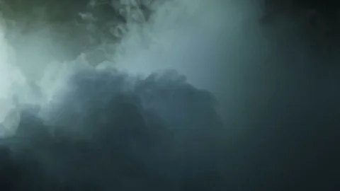 Realistic Trough Clouds Ice Fog Vidéo 82960101