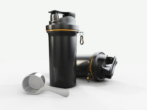Realistic two Smartshackes without label, 3d Illustration isolated on white b Stock Illustration