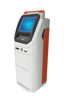 Realistic vector ATM-3 Stock Illustration