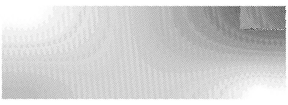 Realistic vector geometric rectangle shape dotted halftone texture on white.. Stock Illustration