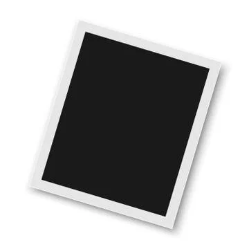 Realistic vector photo frame Stock-Illustration