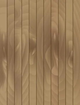 Realistic vector seamless wood texture background Illustrazione stock
