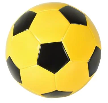 Realistic vector soccer ball. Isolated in white background Stock Illustration