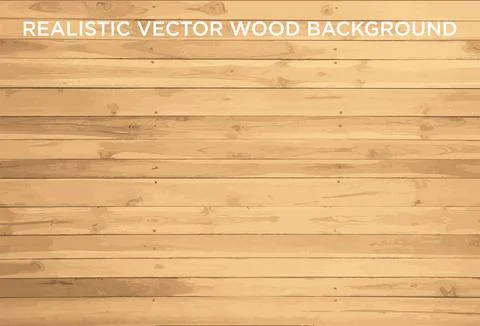 Realistic vector wooden background set (2 of 2) Stock Illustration