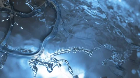 Realistic Water Drop. Stock Footage 297164955