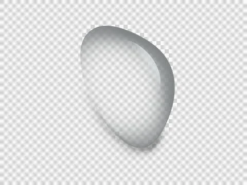 Realistic water drop isolated on transparency background ep06 Stock Illustration