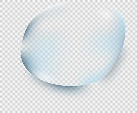 Realistic water drops on transparent background. droplets of rain or dew, w.. Stock Illustration