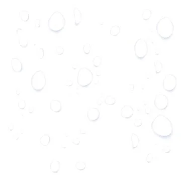 Realistic water drops on white background clean layout 스톡 일러스트