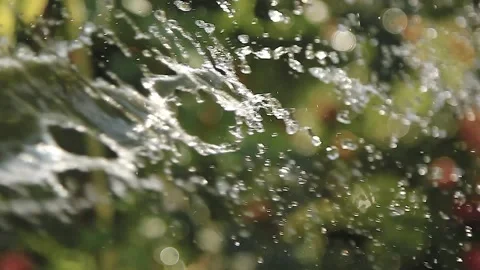 Realistic water splash Video stock 164924257