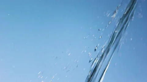 Realistic water splash Video stock 164924547