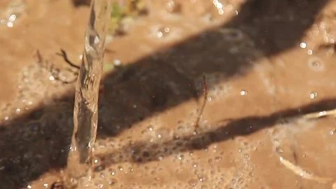 Realistic water splash Stock Footage 165367614