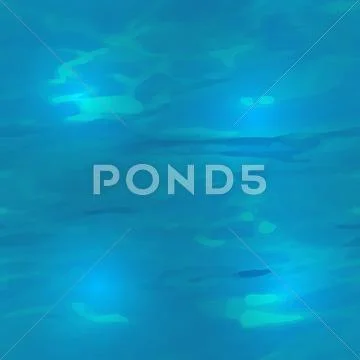 Realistic water texture. Seamless pattern: Graphic #53002345