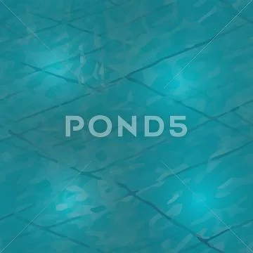 Realistic water texture. Seamless pattern: Graphic #54093537