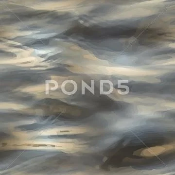 Realistic water texture. Seamless pattern Illustration #63067068