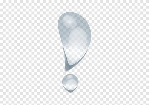 Realistic waterdrop vectors isolated on transparency background ep90 Stock Illustration