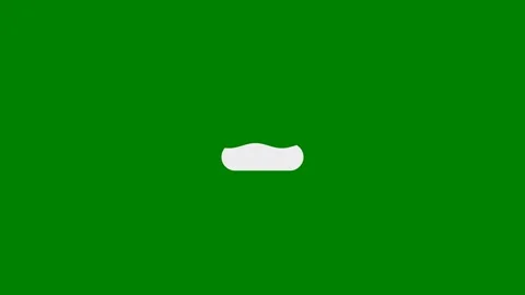 Realistic Wave Cloud Upload concept element - Green Screen Stock Footage 333360324