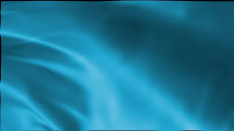 Realistic wheat blue flag waving in wind background animation Stock Footage 322116166