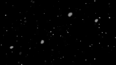 Realistic white falling snow, Soft winter particles overlay, Seasonal weath.. Stock Footage 337702947