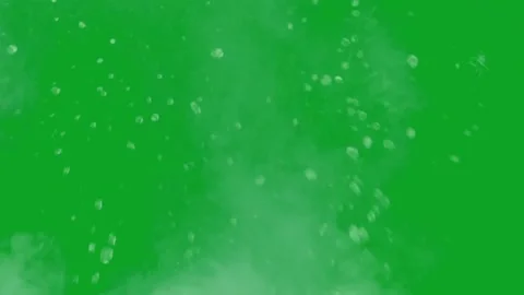 Realistic white powder explosion with dust clouds and particles on green screen Stock Footage 332762111