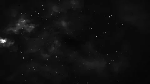 Realistic white thunder on black sky background electric animation effect Stock Footage 300093742