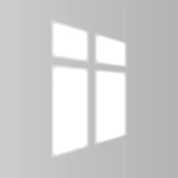 Realistic window light and shadow. 스톡 일러스트