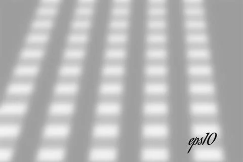 Realistic window shadow. Multiply Overlay effect. Long Stock Illustration