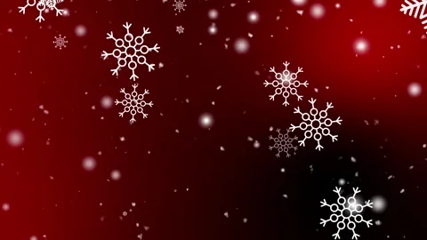 Realistic Winter Snowflakes Falling with Soft Blur Particles 4k stock video. Stock Footage 337333113
