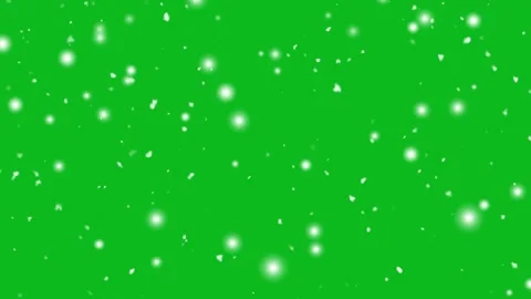 Realistic Winter Snowflakes Falling with Soft Blur Particles 4k stock video. 動画素材 337333125