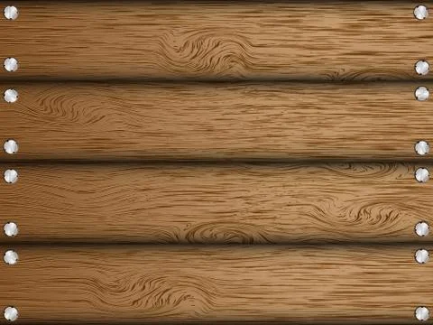 Realistic wood texture Stock Illustration