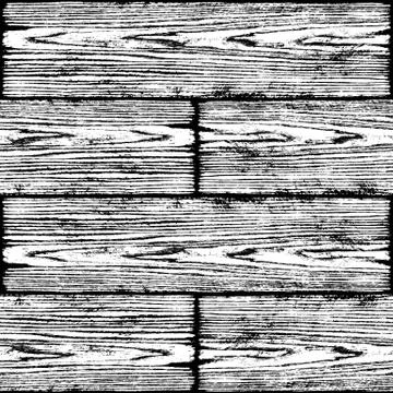 Realistic wood texture seamless pattern Illustrazione stock