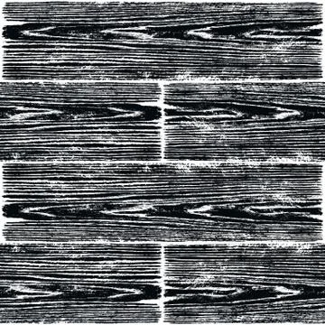 Realistic wood texture seamless pattern Illustrazione stock