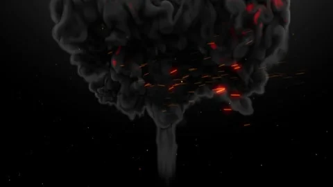 Realistics fire animation. Fire background. 스톡 동영상 329983289