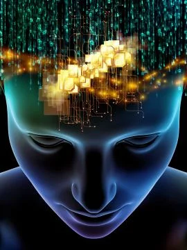 Reality of Consciousness 스톡 일러스트