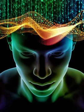 Reality of Consciousness 스톡 일러스트