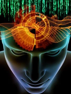 Reality of Consciousness 스톡 일러스트